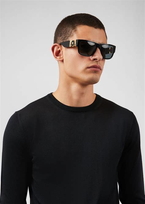 Versace Square & Rectangle Sunglasses for Men 